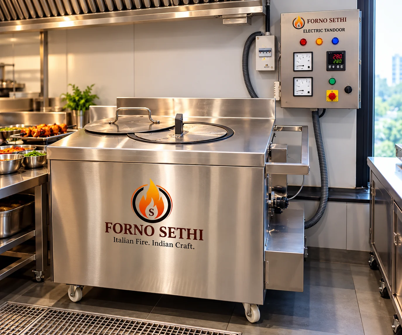 electric tandoor by forno sethi